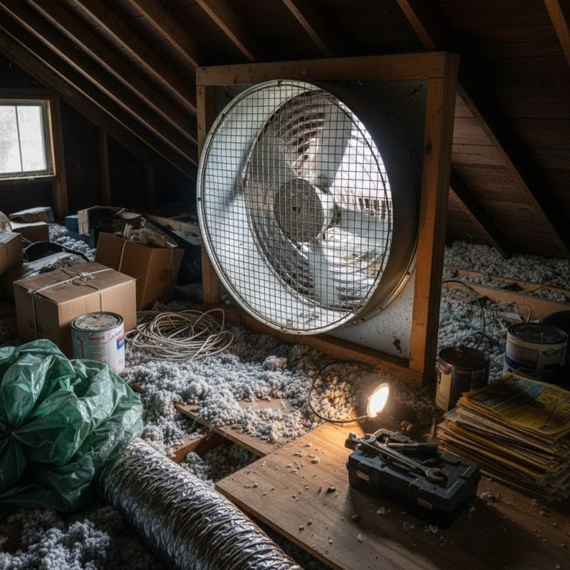 Attic Fan Repair in Alpharetta, GA