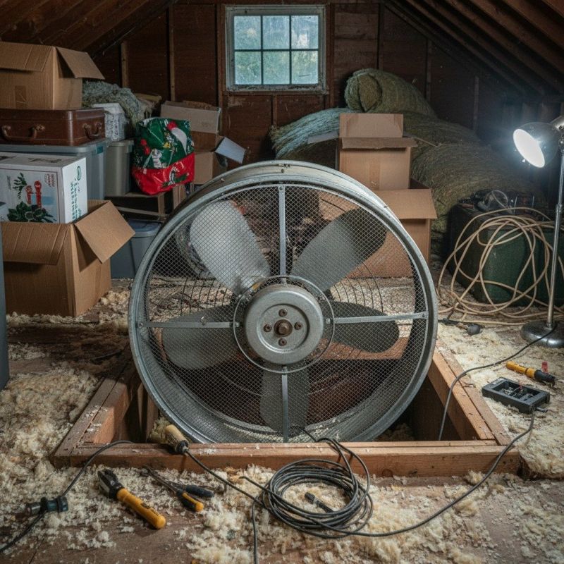 Attic Fan Servicing in Provo, UT